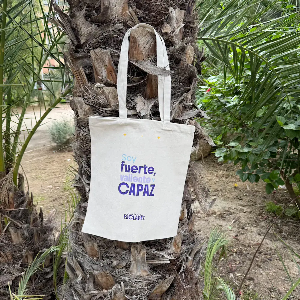 Totebag “Soy fuerte, valiente y capaz” - Imagen 3