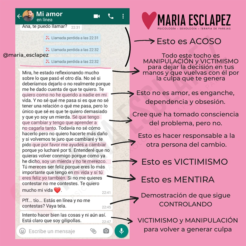 Radiografías de conversaciones tóxicas por WhatsApp - Imagen 3